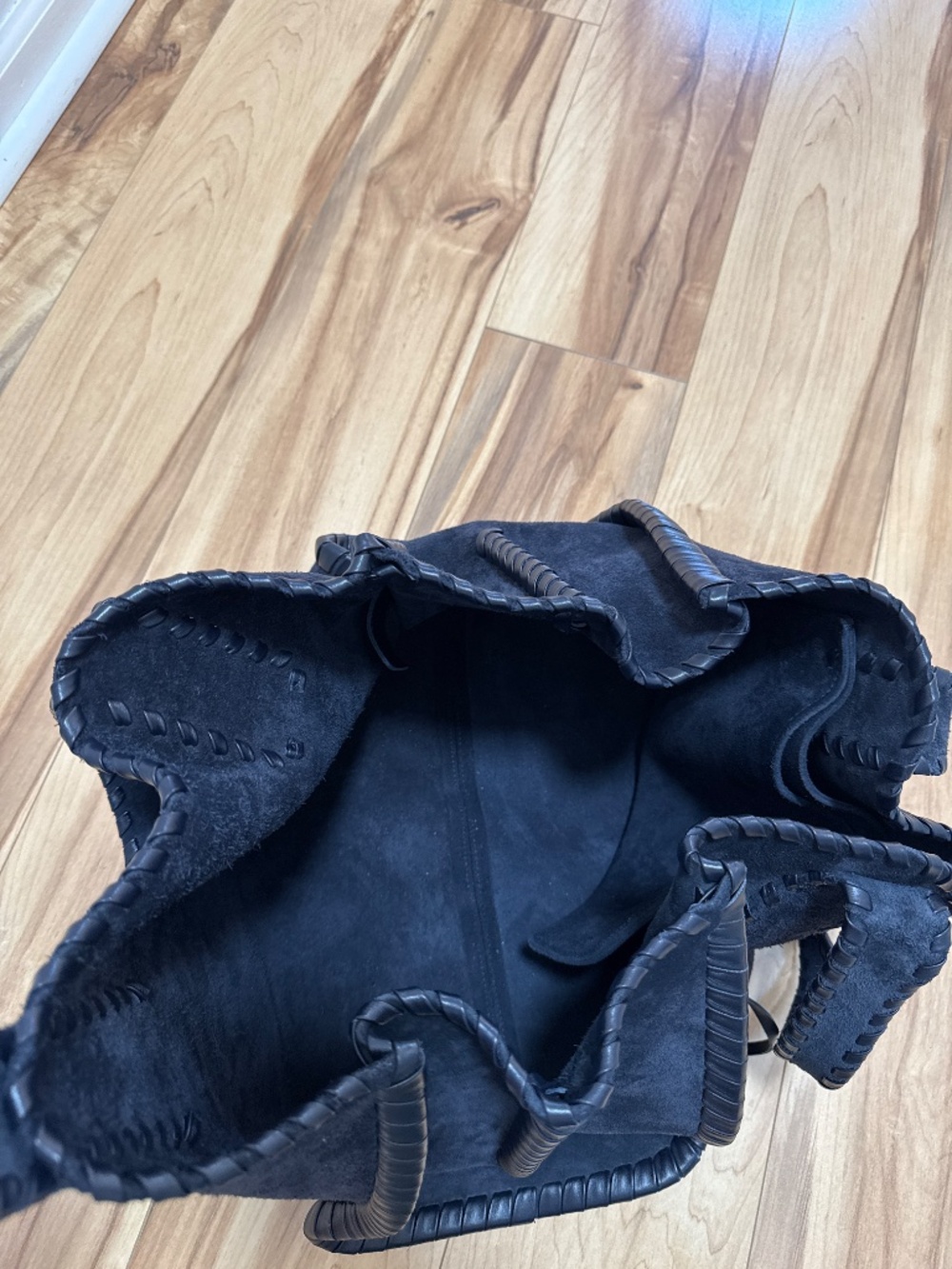 Chloe Mony Large Suede Tote - Picture 5 of 13